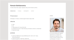 Desktop Screenshot of formateurinformatique.fr